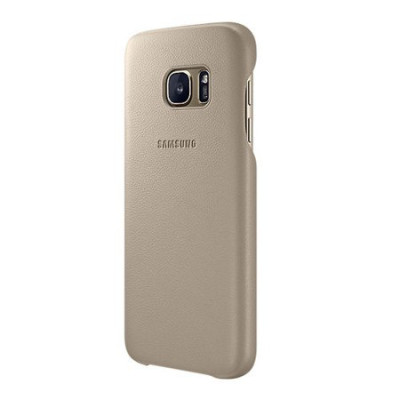   Луксозен гръб от естествена кожа оригинален EF-VG930LUEGWW за Samsung Galaxy S7 G930 бежов